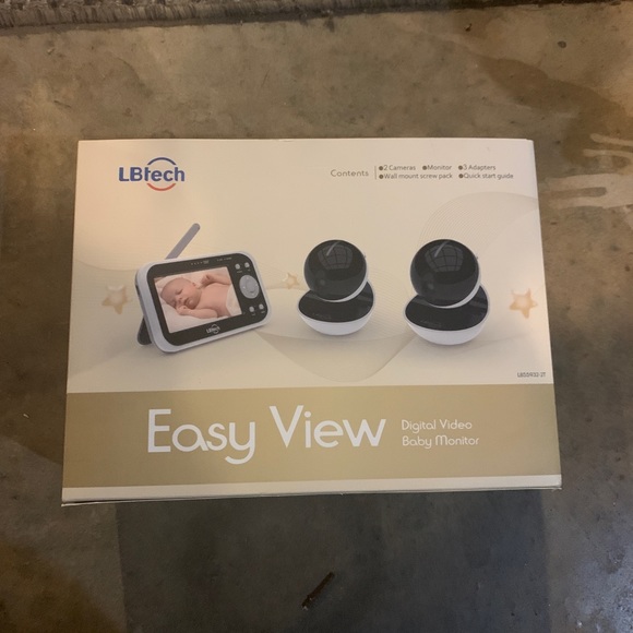 LBtech Other - LBtech Easy View baby monitor with 2 cameras. EUC.